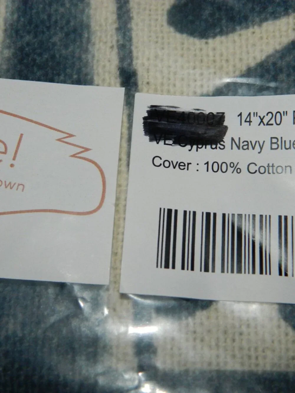 Pottery Barn/Villa Clover LUMBAR Pillow Cover 14